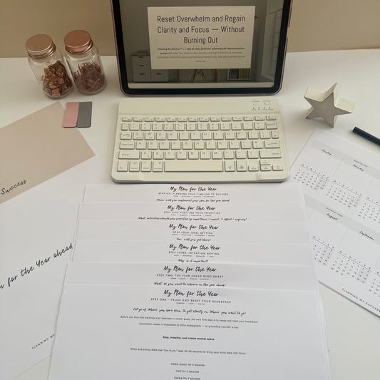 Planning My Success in the Year Ahead – Yearly Roadmap Planning Tool