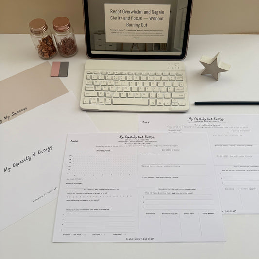 My Capacity & Energy™ – Optimise your time management