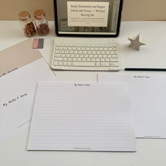 Notes & Ideas™ – Because every great success story starts with a blank page