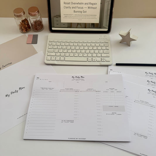 My Daily Plan™ – Your Daily Commitment to Success Companion