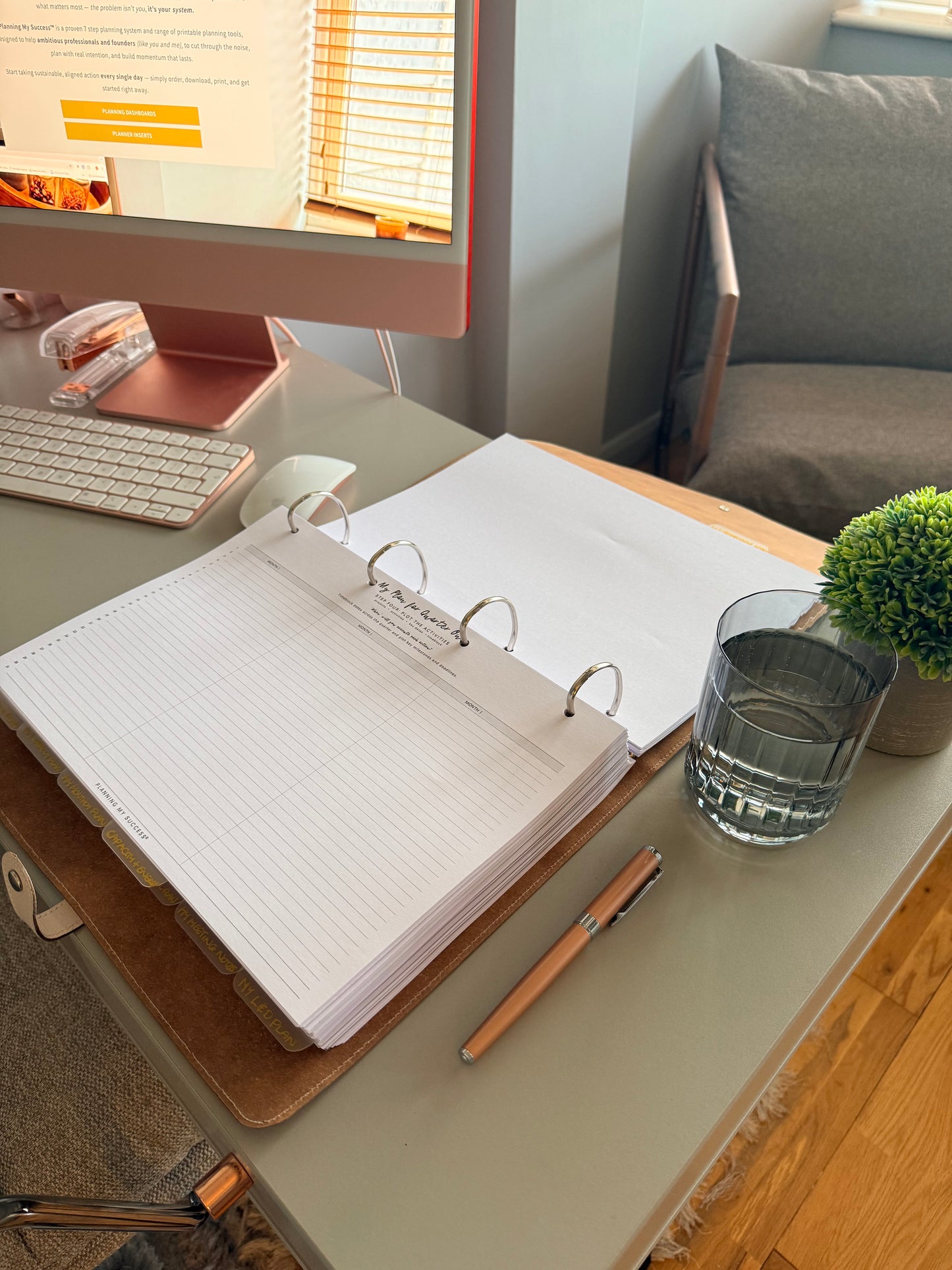 My Quarterly Plan | Printable 90-Day Planner | Planning My Success™