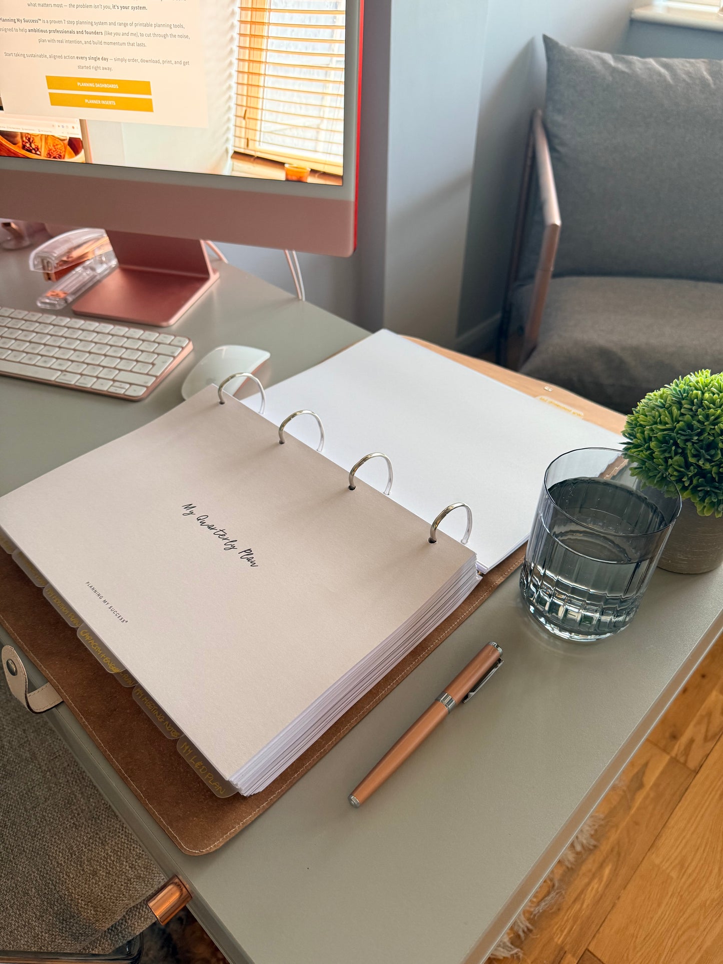 My Quarterly Plan | Printable 90-Day Planner | Planning My Success™