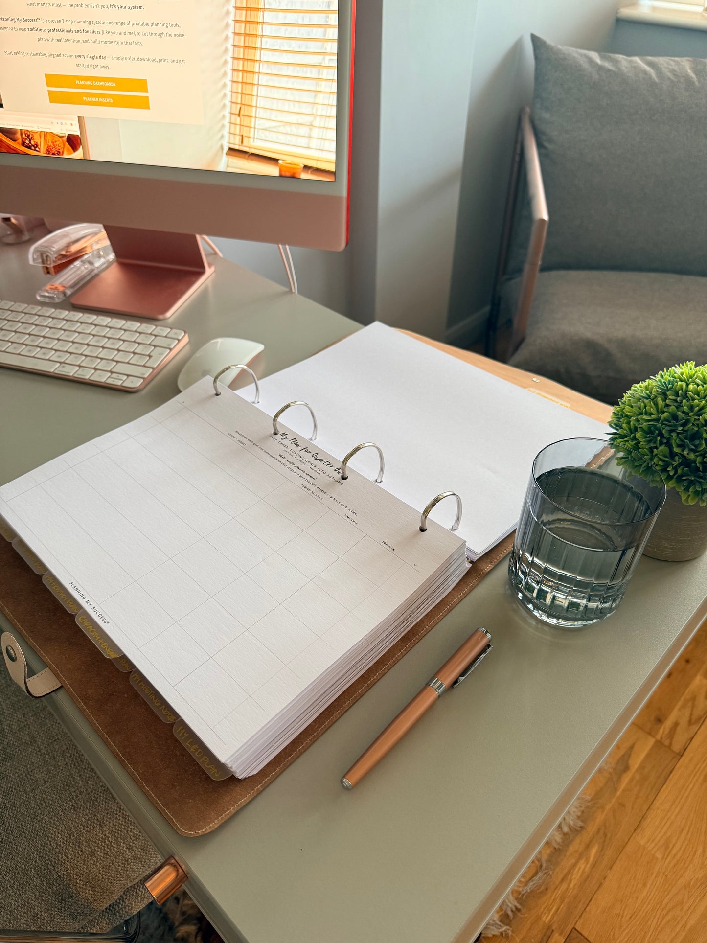 My Quarterly Plan | Printable 90-Day Planner | Planning My Success™