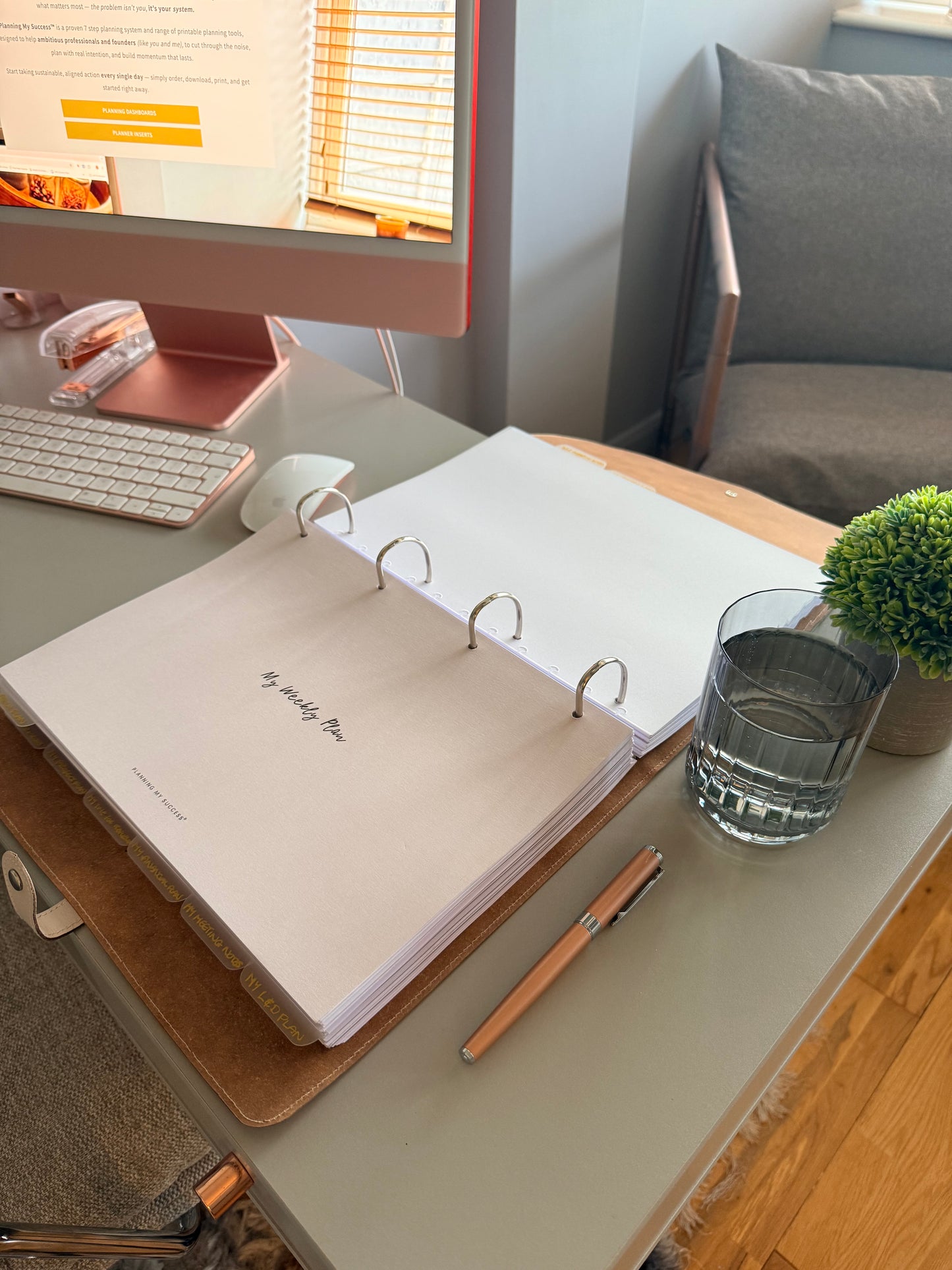 My Weekly Plan | Printable Weekly Planner for Productivity | Planning My Success™