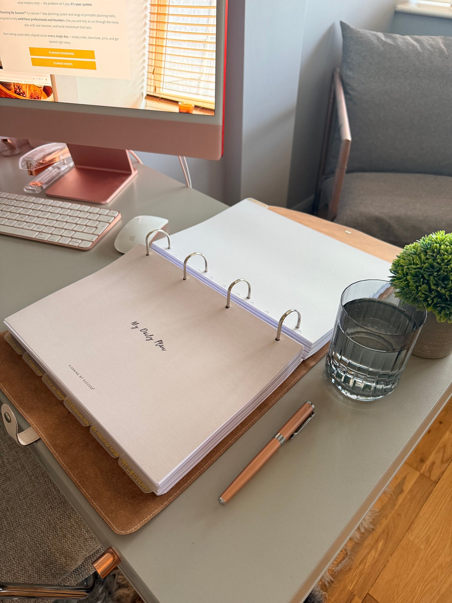 My Daily Plan | Printable Daily Planner for High Achievers | Planning My Success™