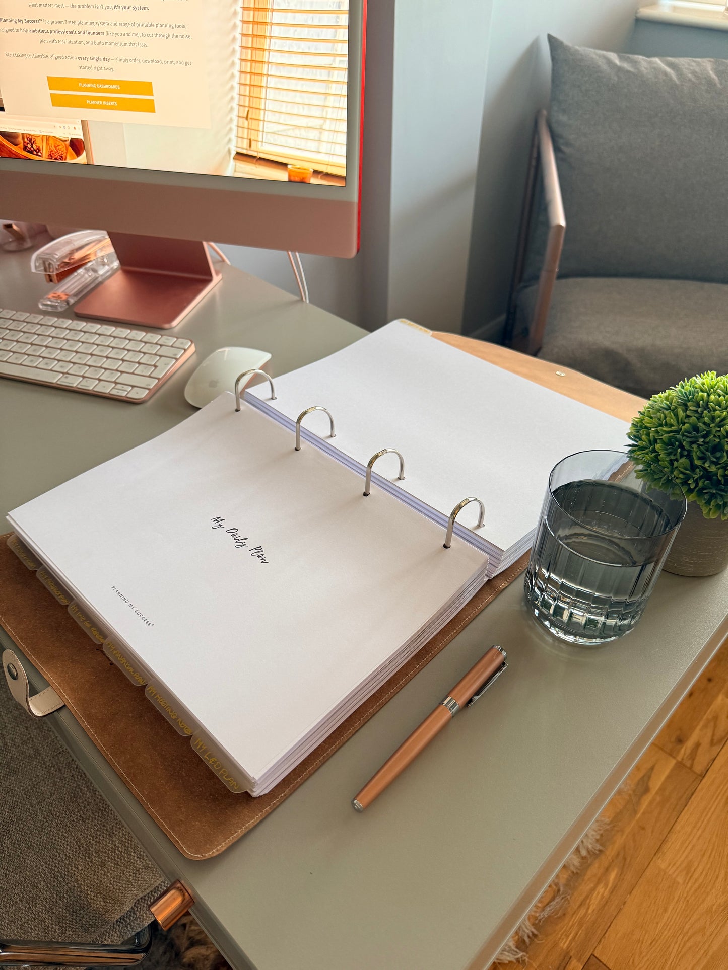 My Daily Plan | Printable Daily Planner for High Achievers | Planning My Success™