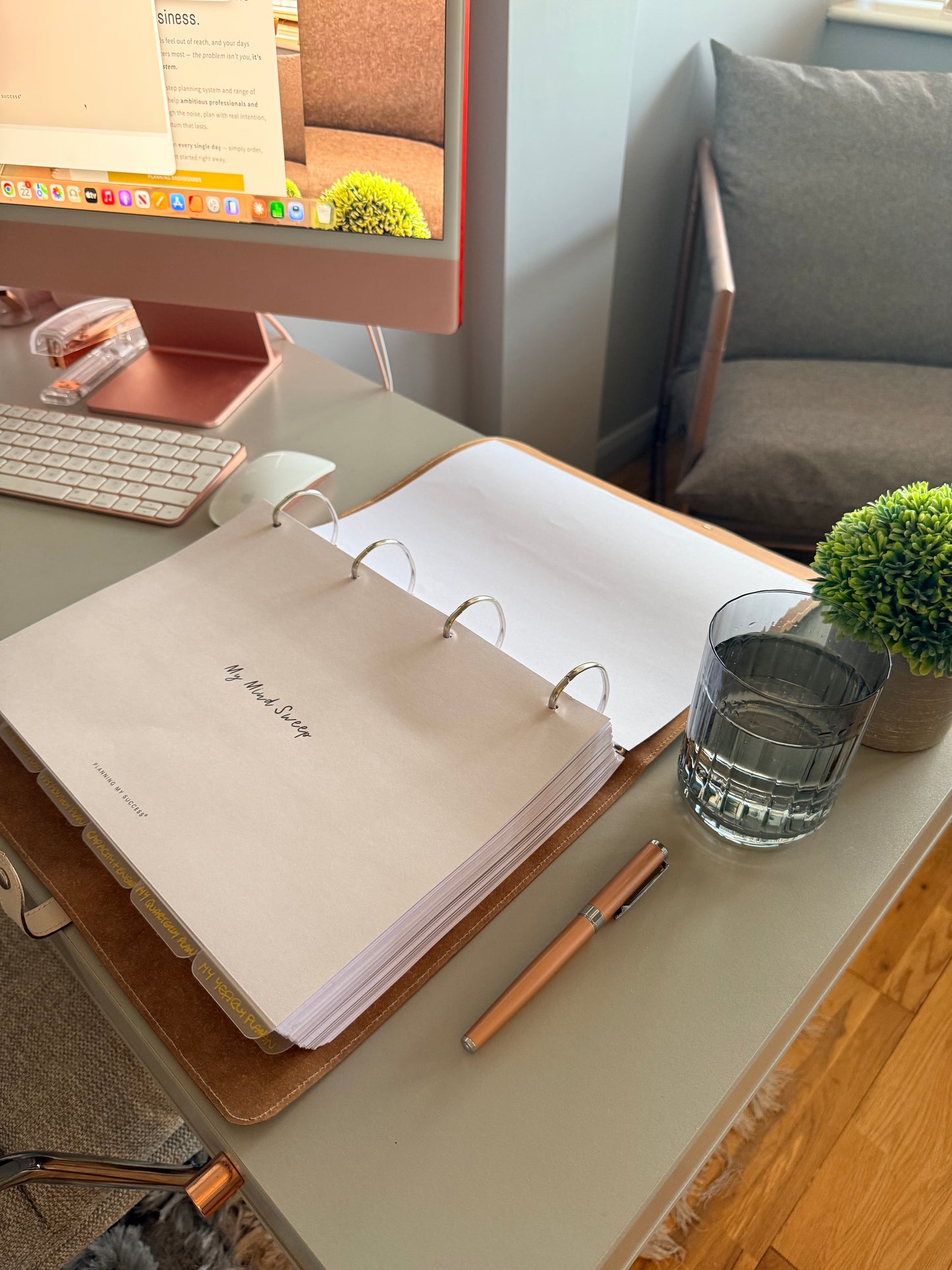 My Mind Sweep | Printable Clarity and Focus Dashboard | Planning My Success™