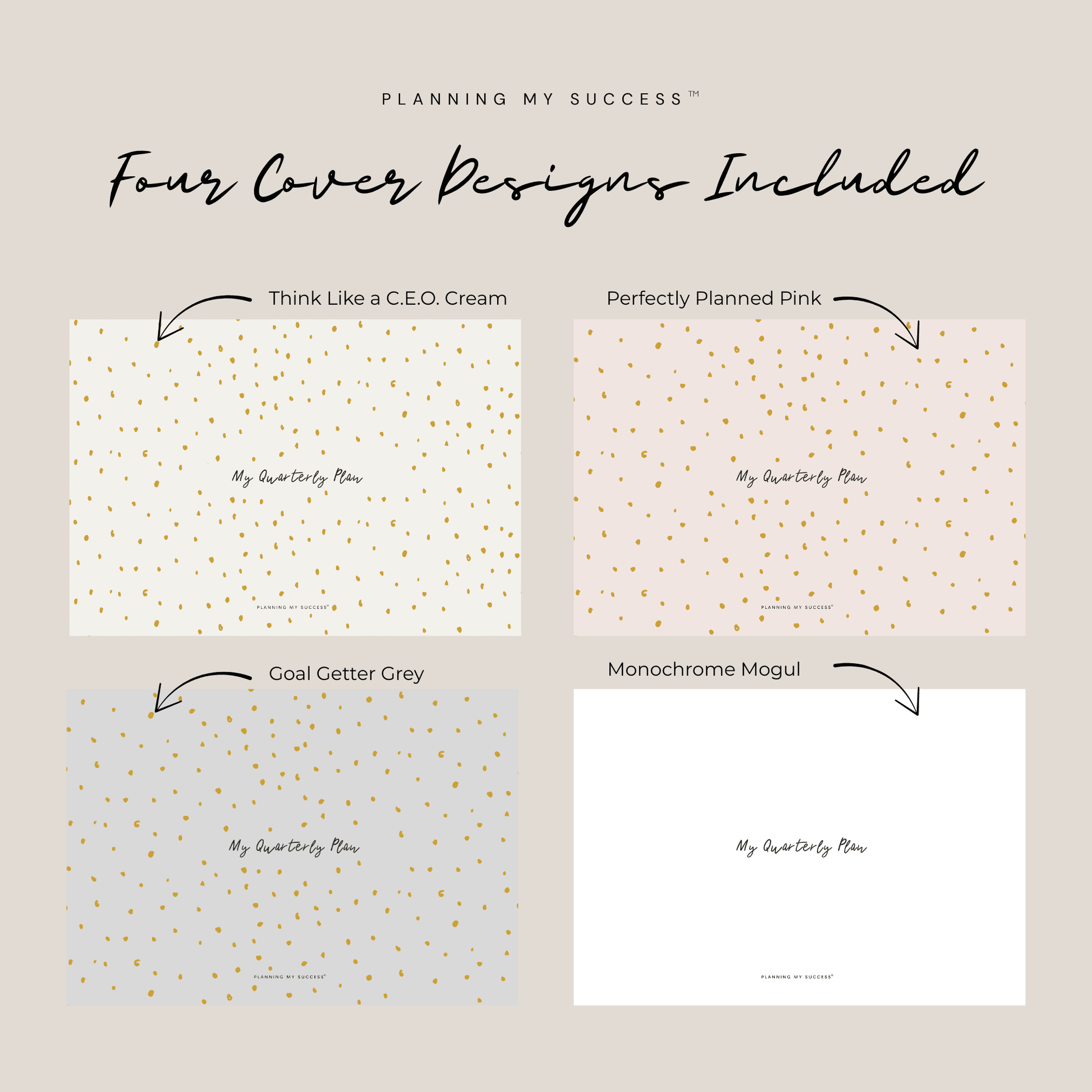 My Quarterly Plan™ – Turning your Plans into Actions - DETAILS BY EMMA