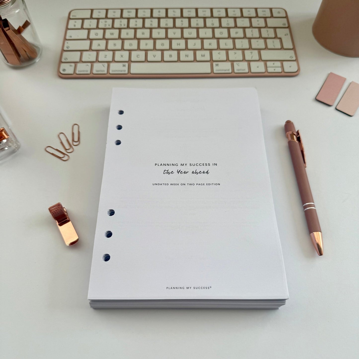 PRINTABLE Planning my Success - Undated Inserts Pack (Week on Two Page) - DETAILS BY EMMA