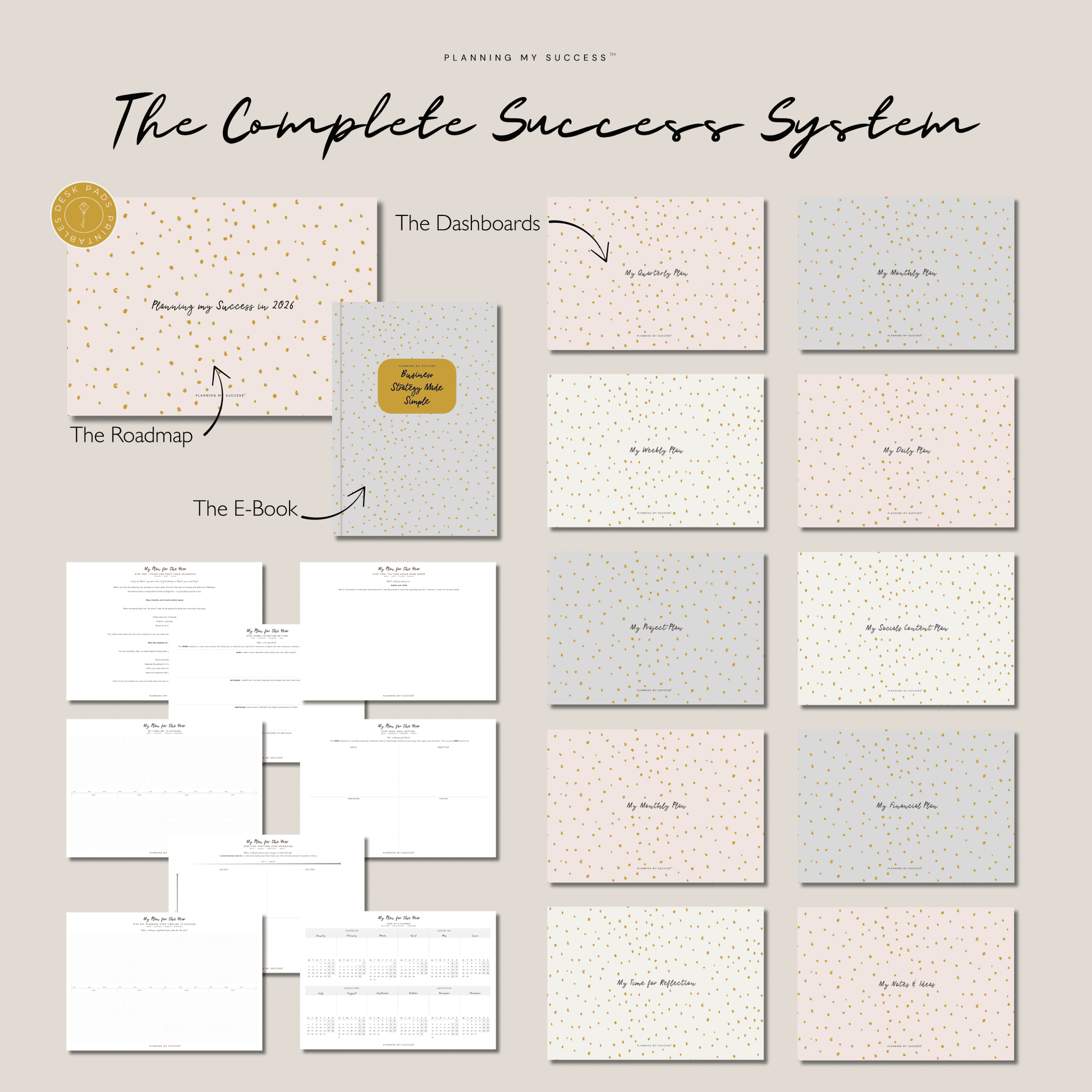The Complete Success System™ – Your All - In - One Planning, Productivity, Performance & Success Bundle - DETAILS BY EMMA